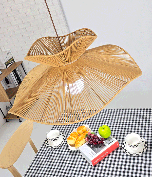 키르코 라탄 1등 펜던트 주방식탁등 식탁조명 (3type)