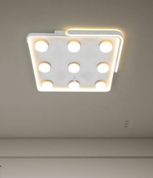 메이저 LED80W 아파트방전등 국산방조명(사각)